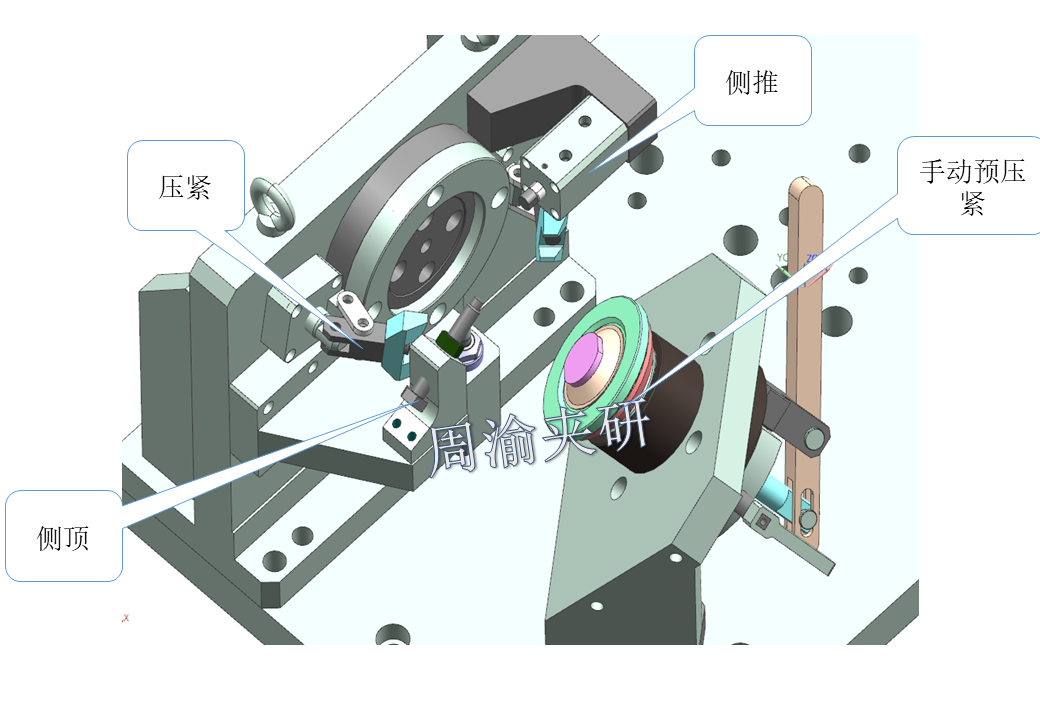 [夹研外包设计案例]弯管液压夹具  第5张