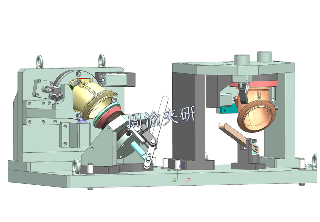 [夹研外包设计案例]弯管液压夹具  第14张