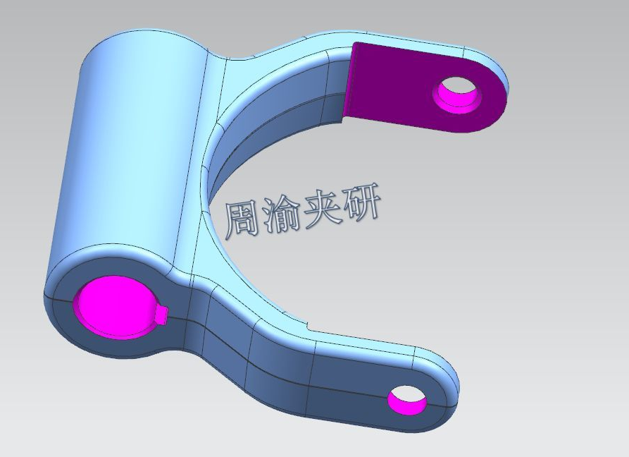 [夹研外包设计案例]卧加手动夹具  手动夹具 卧加夹具 第2张