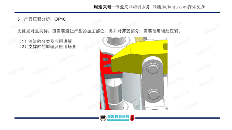 夹具设计视频教程-薄壁件上盖液压夹具  视频教程 第7张