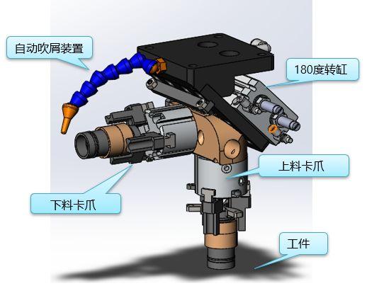 [自动化夹具案例分享]传感器外壳/五金管/传感器五金配件加工车床案例