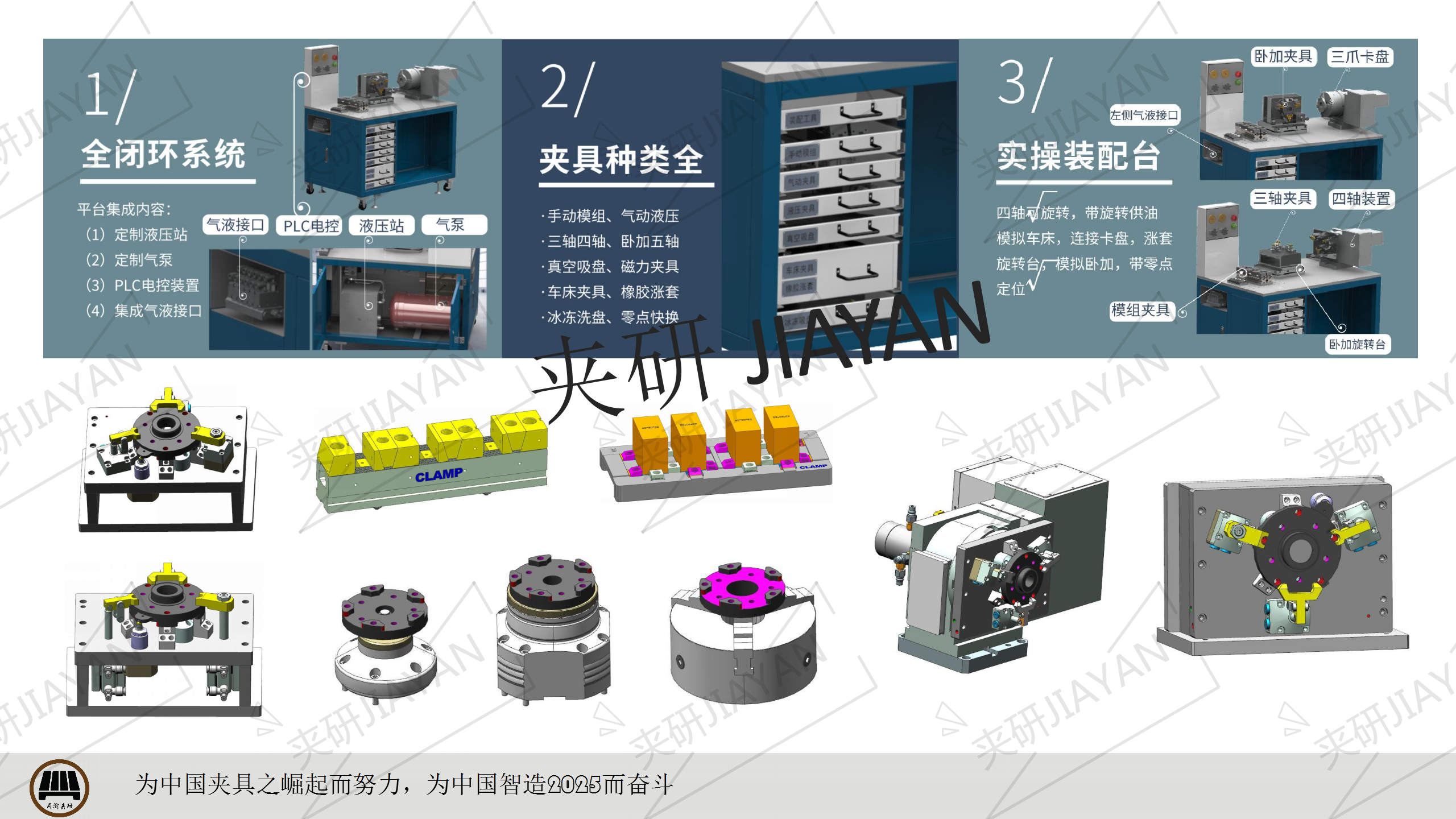 智能工装夹具实训平台V2.0夹具实训室  夹具培训 夹具实训平台 教学用夹具 夹具知识 第4张